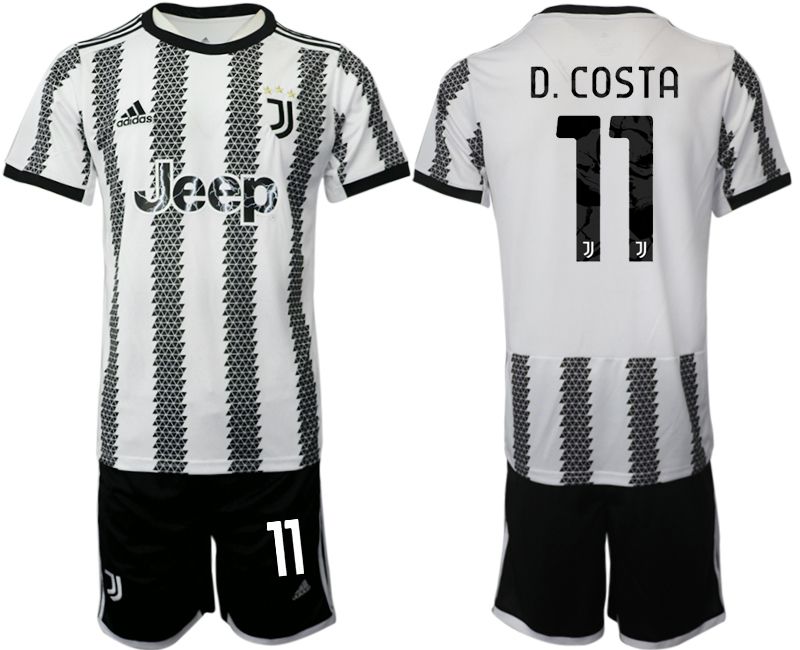 Men 2022-2023 Club Juventus FC home white 11 Soccer Jersey